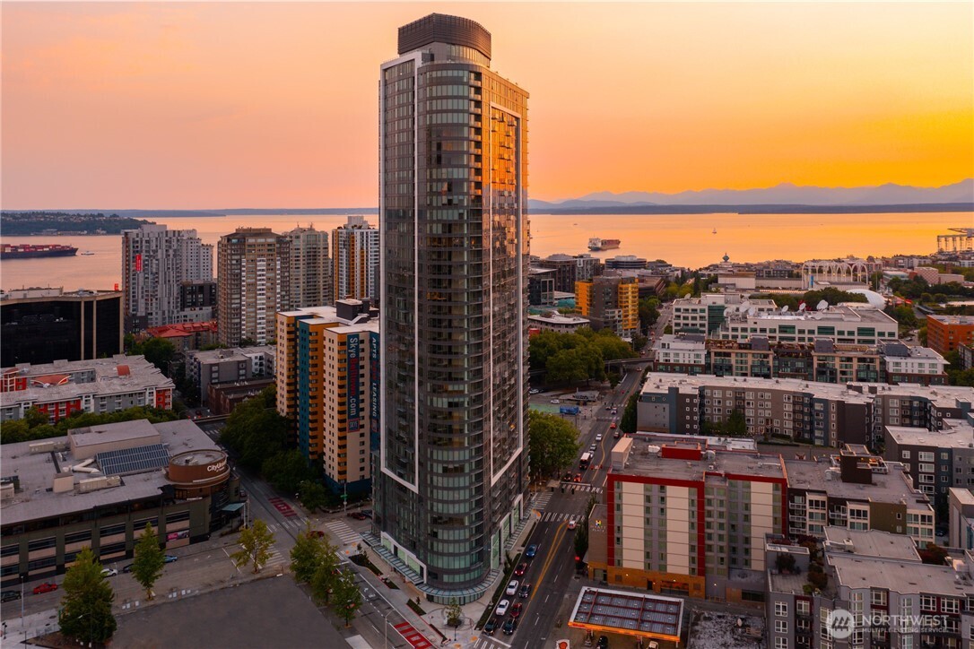 2510 6th Avenue, Unit 3801 Seattle, WA 98121 - Photo 1 of 40 a view of a city with tall buildings