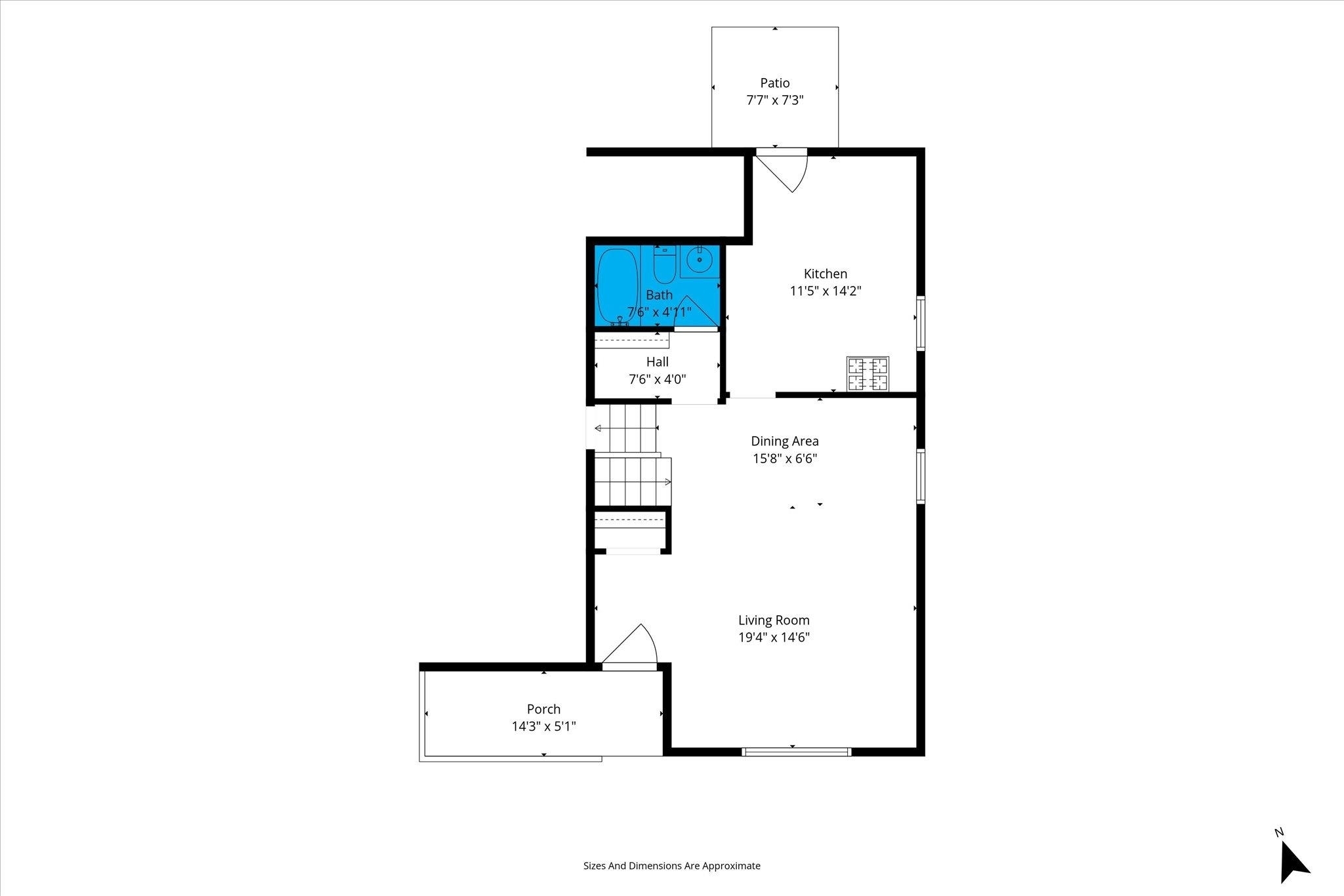 401 Frederick Avenue Fairhope, AL 36532 - Photo 35 of 36 Floor plan