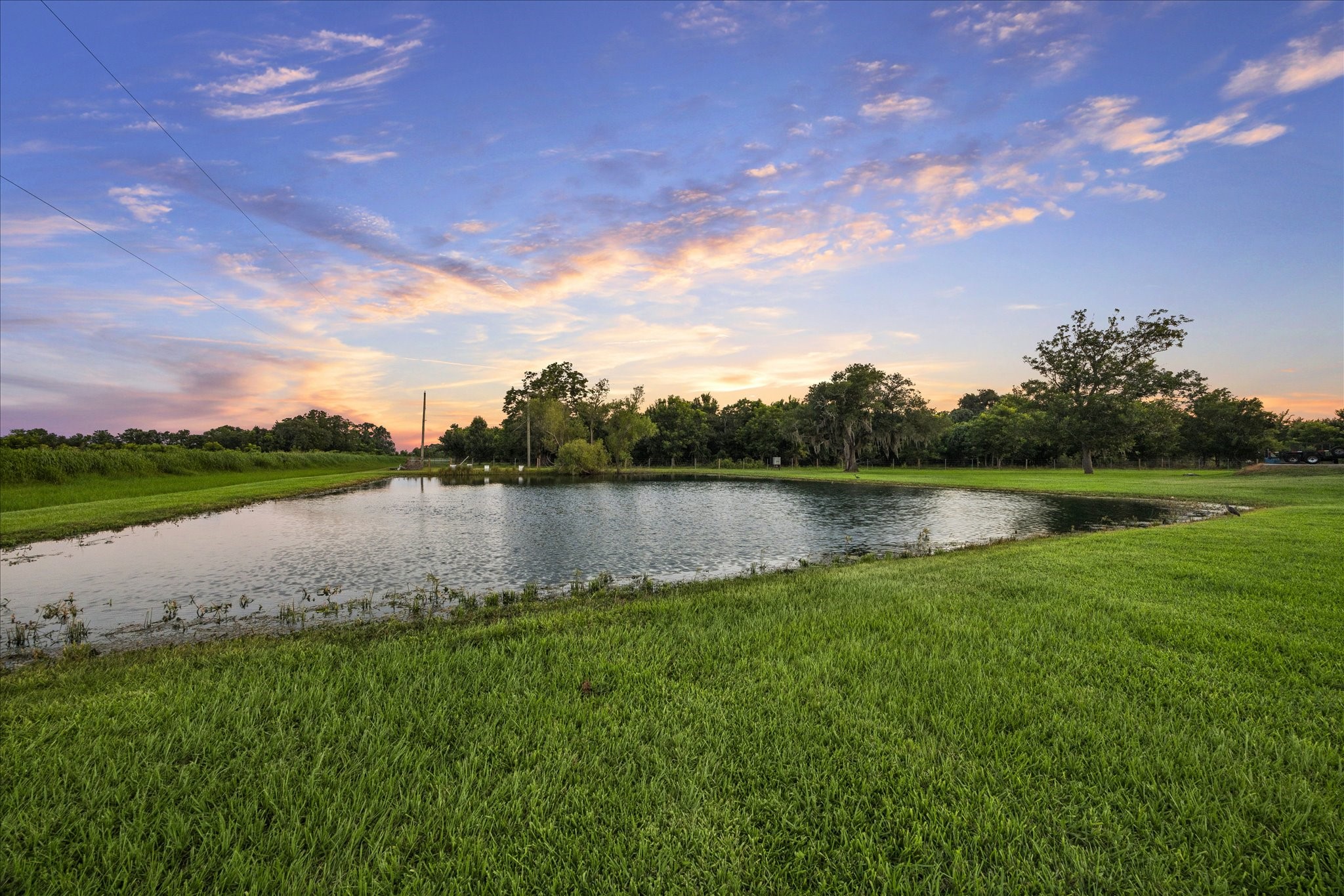 2702 Horseshoe Lane Rosharon, TX 77583 - Photo 40 of 43 Second pond adds to the property's tranquil country setting and natural beauty.