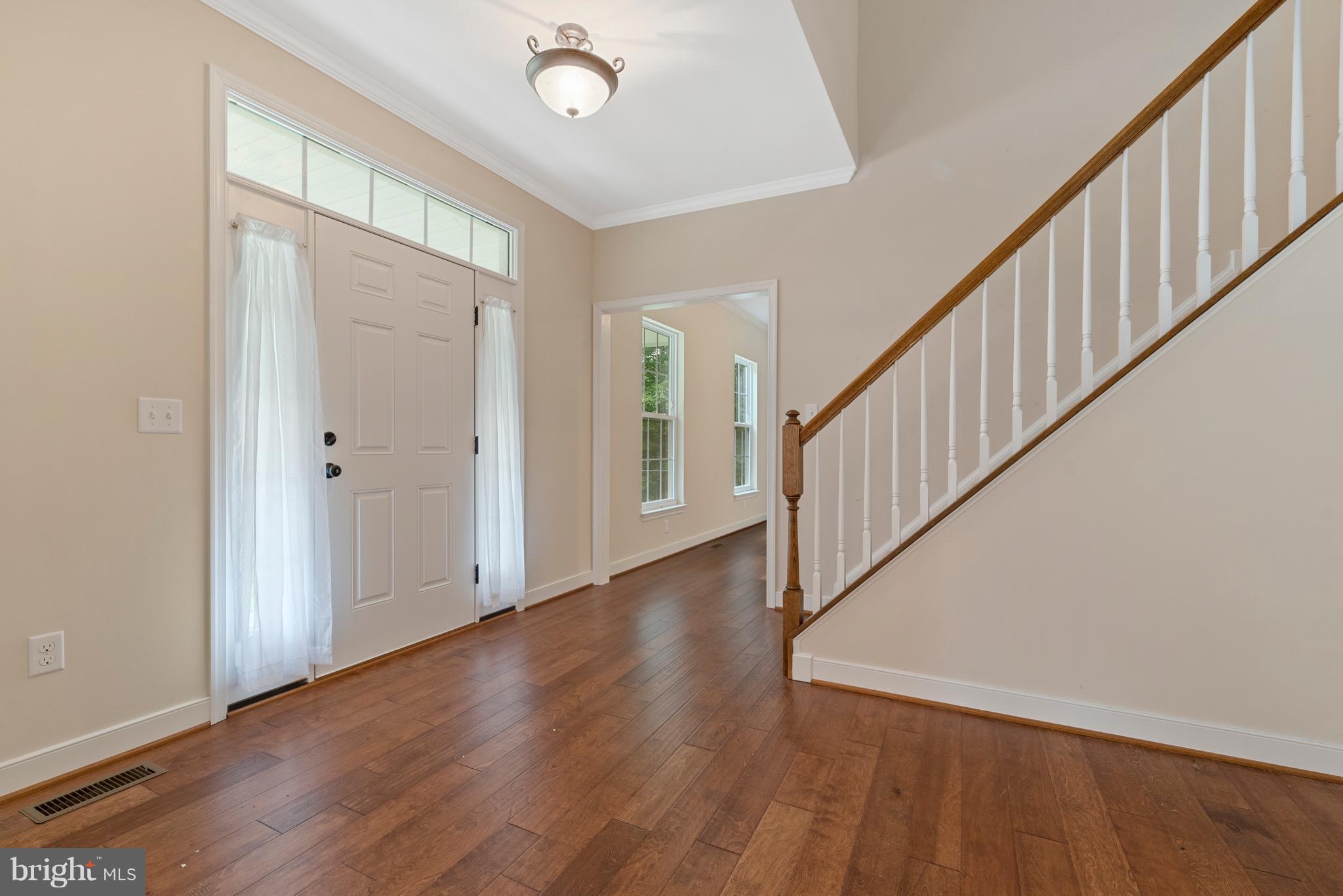 138 Sandy Ridge Road Fredericksburg, VA 22405 - Photo 10 of 30 a view of an entryway with wooden floor