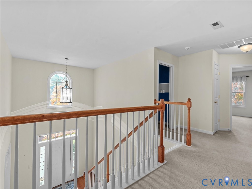 14300 Brading Court Midlothian, VA 23112 - Photo 31 of 50 Upstairs Landing:
“Bright and open upstairs landi