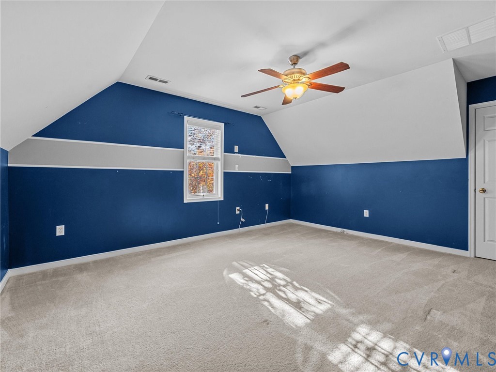 14300 Brading Court Midlothian, VA 23112 - Photo 40 of 50 Bedroom 5 (Upper Level):
“Bedroom 5 features a li