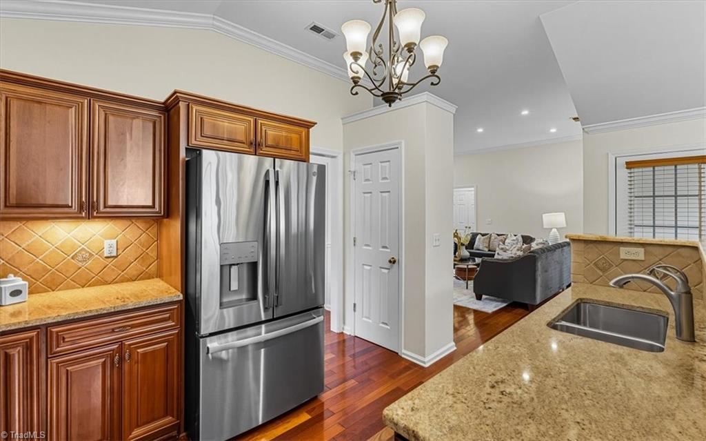6505 Woodmont Road Jamestown, NC 27282 - Photo 12 of 43 Kitchen/new refrigerator and dishwasher.