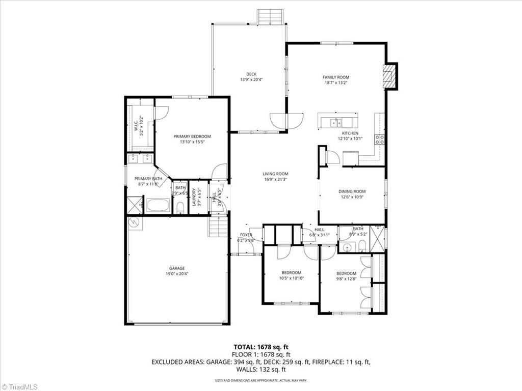 6505 Woodmont Road Jamestown, NC 27282 - Photo 43 of 43 Floor plan