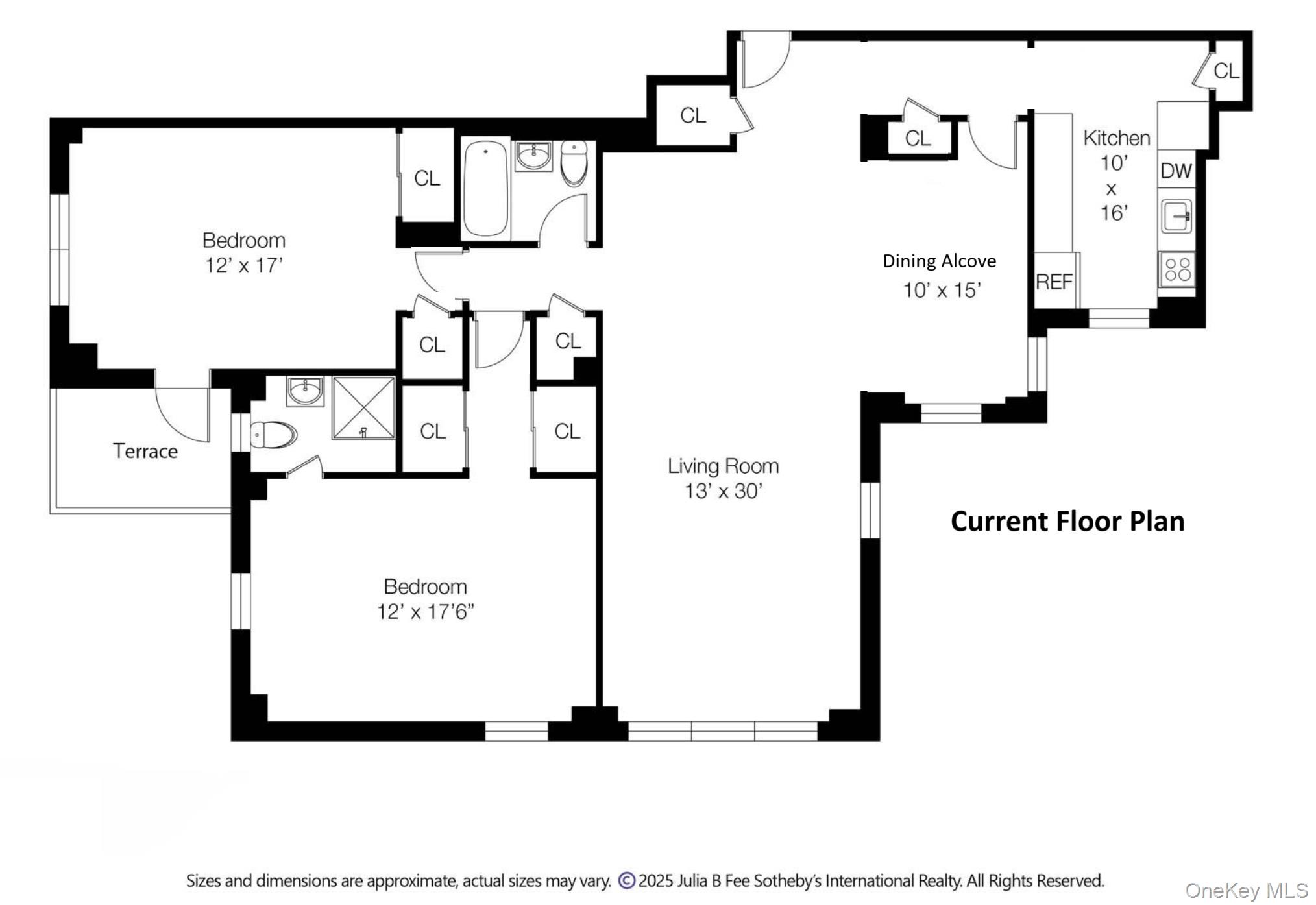 3135 Johnson Avenue, Unit 16C Bronx, NY 10463 - Photo 12 of 13 View of property floor plan