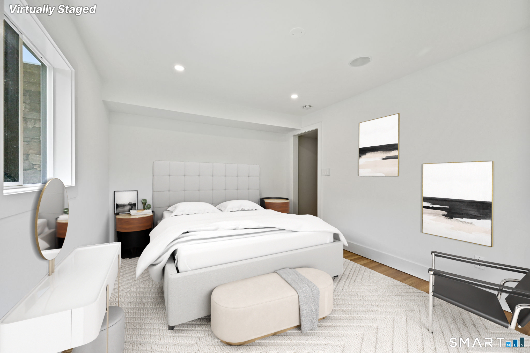 30 Cavalry Road Westport, CT 06880 - Photo 34 of 45 a bed room with two bed and a window