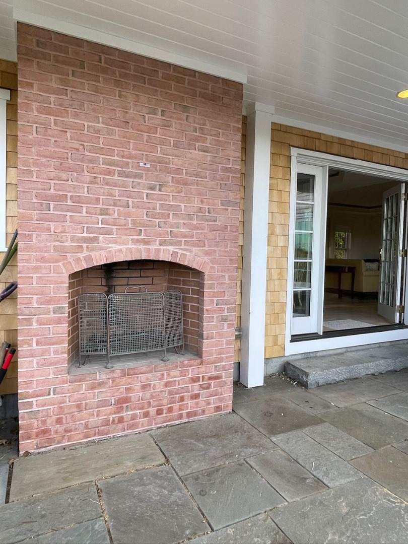 44 Madaket Road Nantucket, MA 02554 - Photo 29 of 29 Outdoor Fireplace, Patio Overlook Land Bank Property!