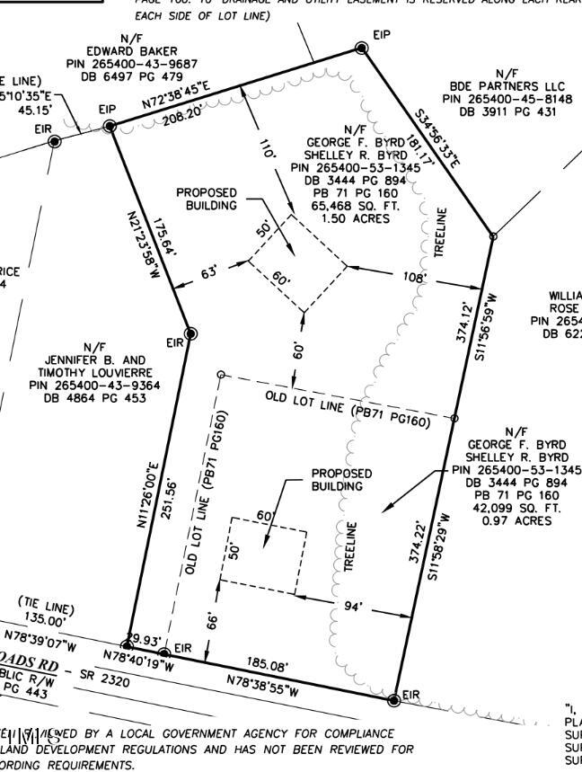 4925 Rains Crossroads Road Kenly, NC 27542 - Photo 22 of 22 Rains Crossroads SURVEY