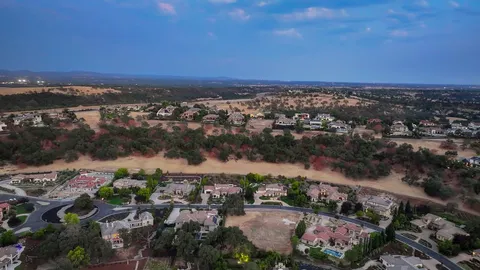 a view of a city & street