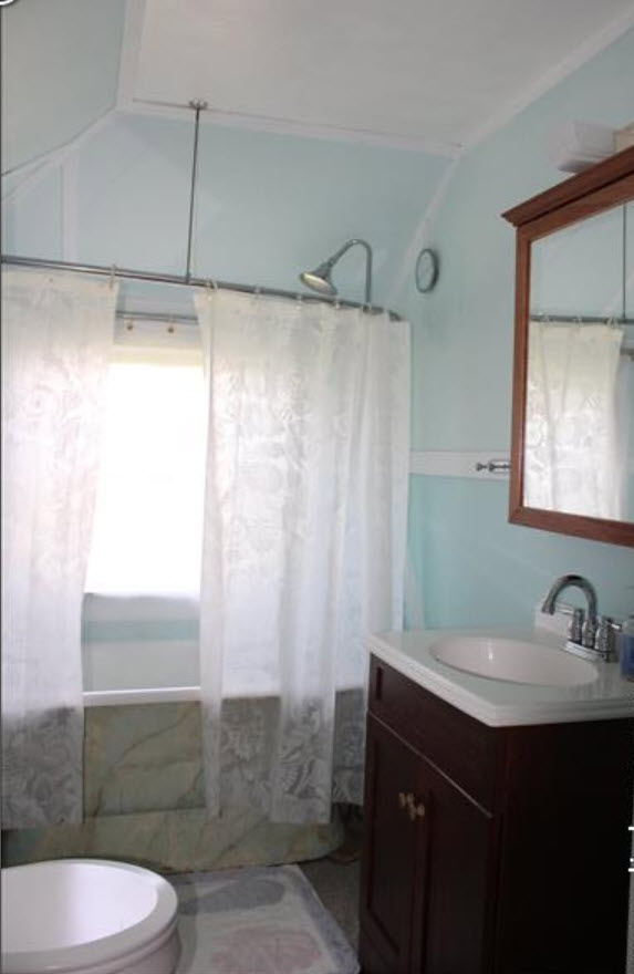 508 N Road Chilmark, MA 02535 - Photo 3 of 10 a bathroom with a sink a toilet and shower