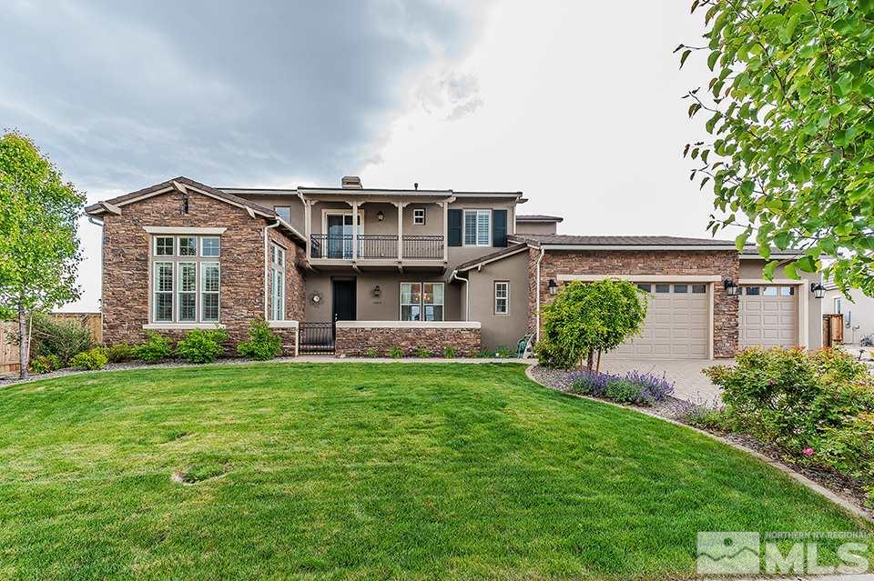 8564 Gypsy Hill Trail Reno, NV 89523 - Photo 22 of 25 front view of a house with a yard