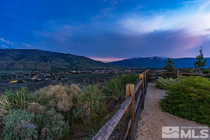 8564 Gypsy Hill Trail Reno, NV 89523 - Photo 25 of 25 a view of a lake with a mountain in the background