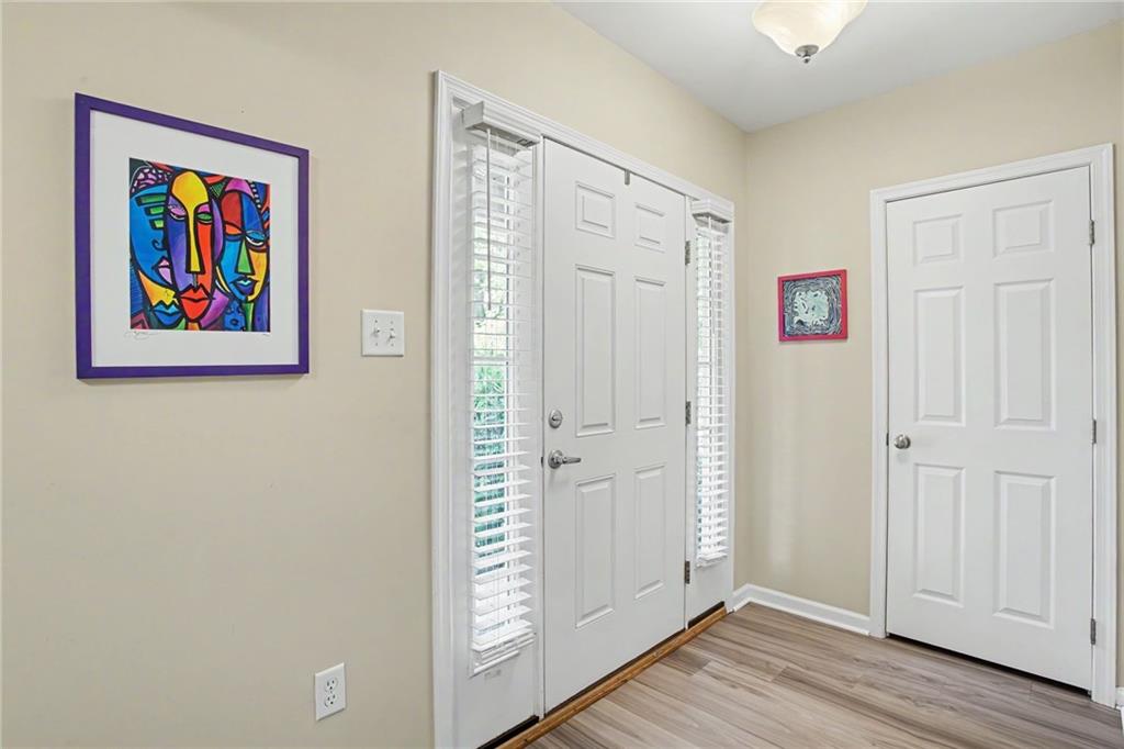 Newer LVP flooring throughout home