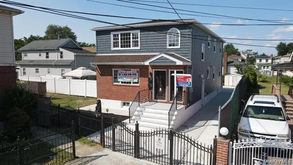 a front view of a house with balcony
