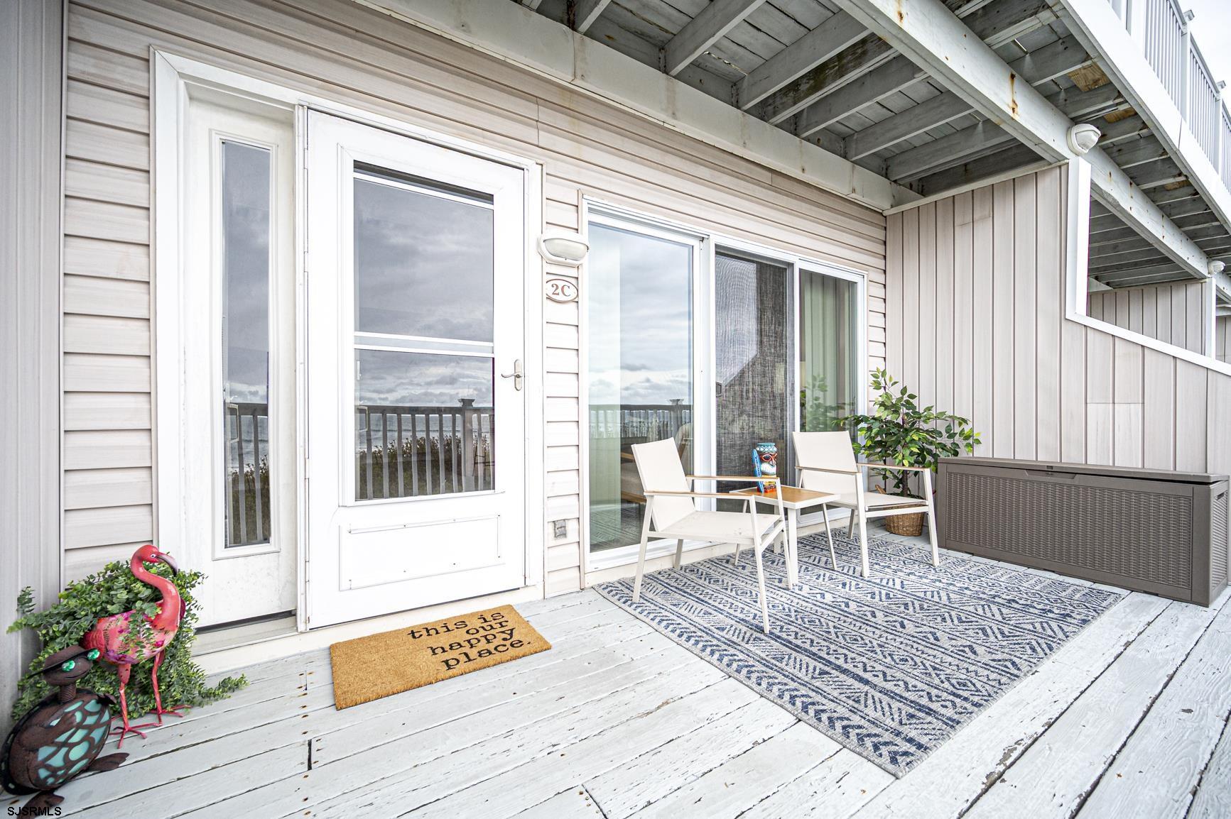 400 East Brigantine Avenue, Unit 2C Brigantine, NJ 08203 - Photo 25 of 37 a outdoor living space with furniture