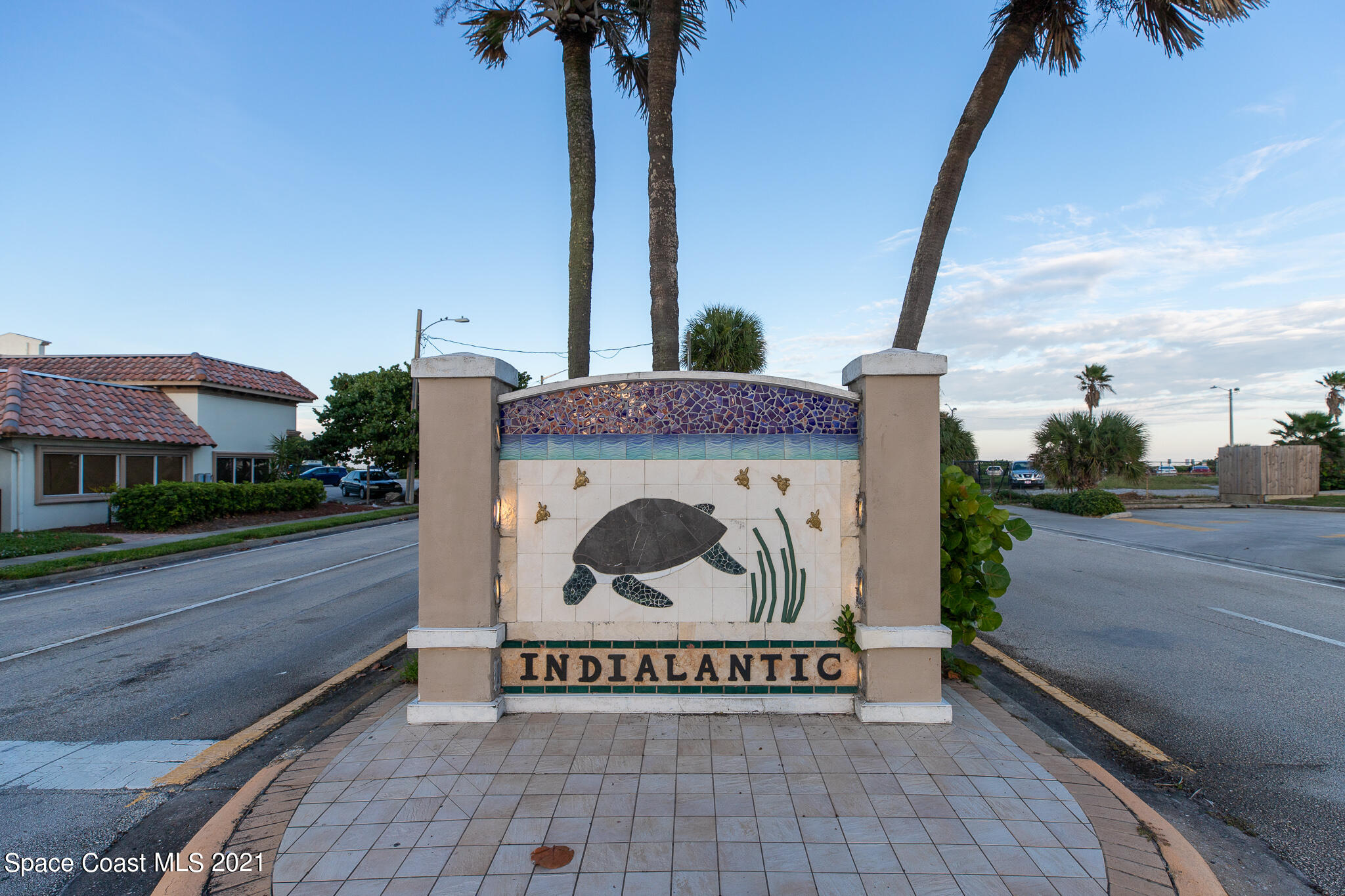 1465 South Harbor City Boulevard, Unit 404 Melbourne, FL 32901 - Photo 20 of 55 a view of a sign board with yard