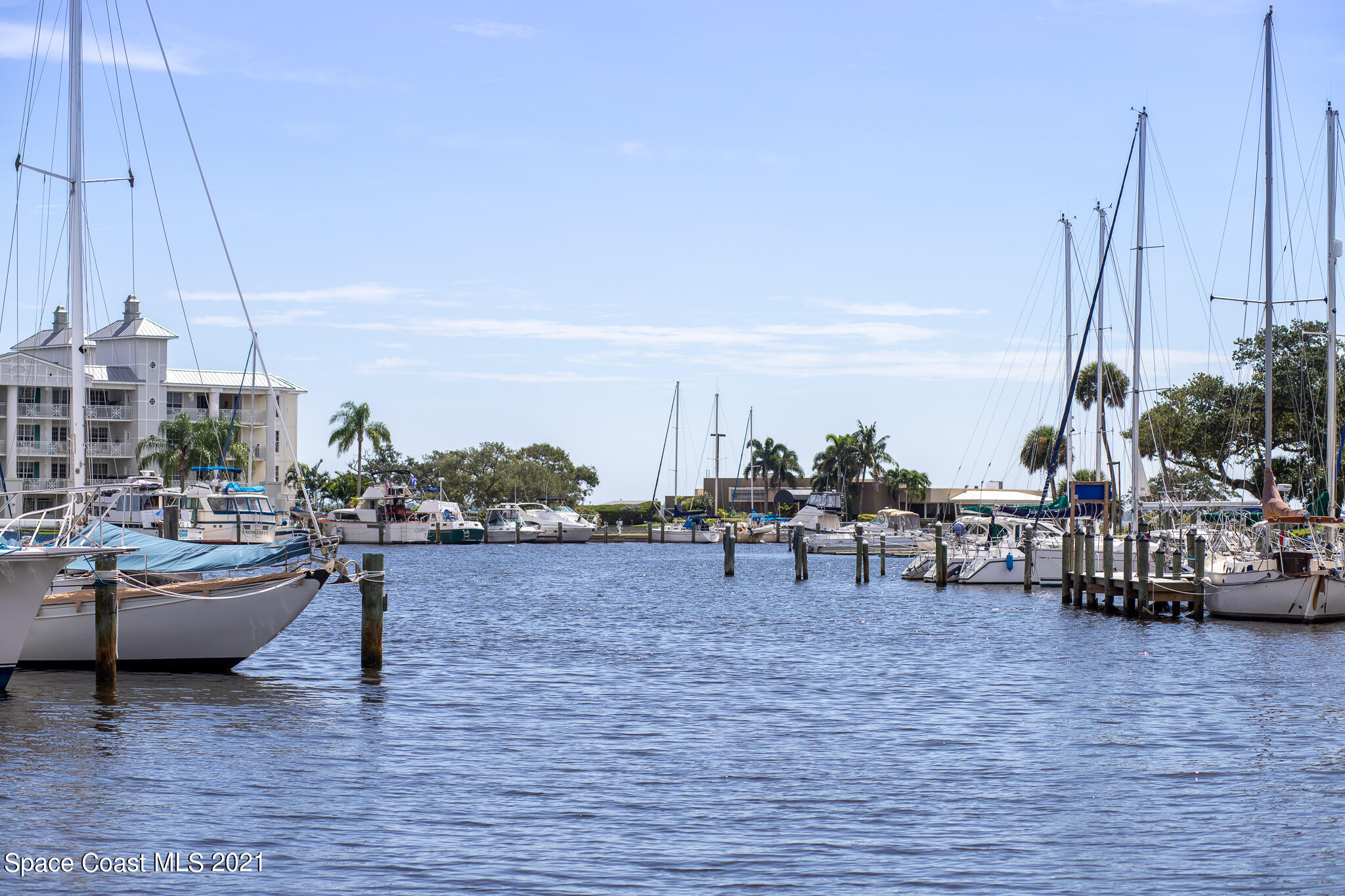 1465 South Harbor City Boulevard, Unit 404 Melbourne, FL 32901 - Photo 21 of 55 a view of a terrace with seating space