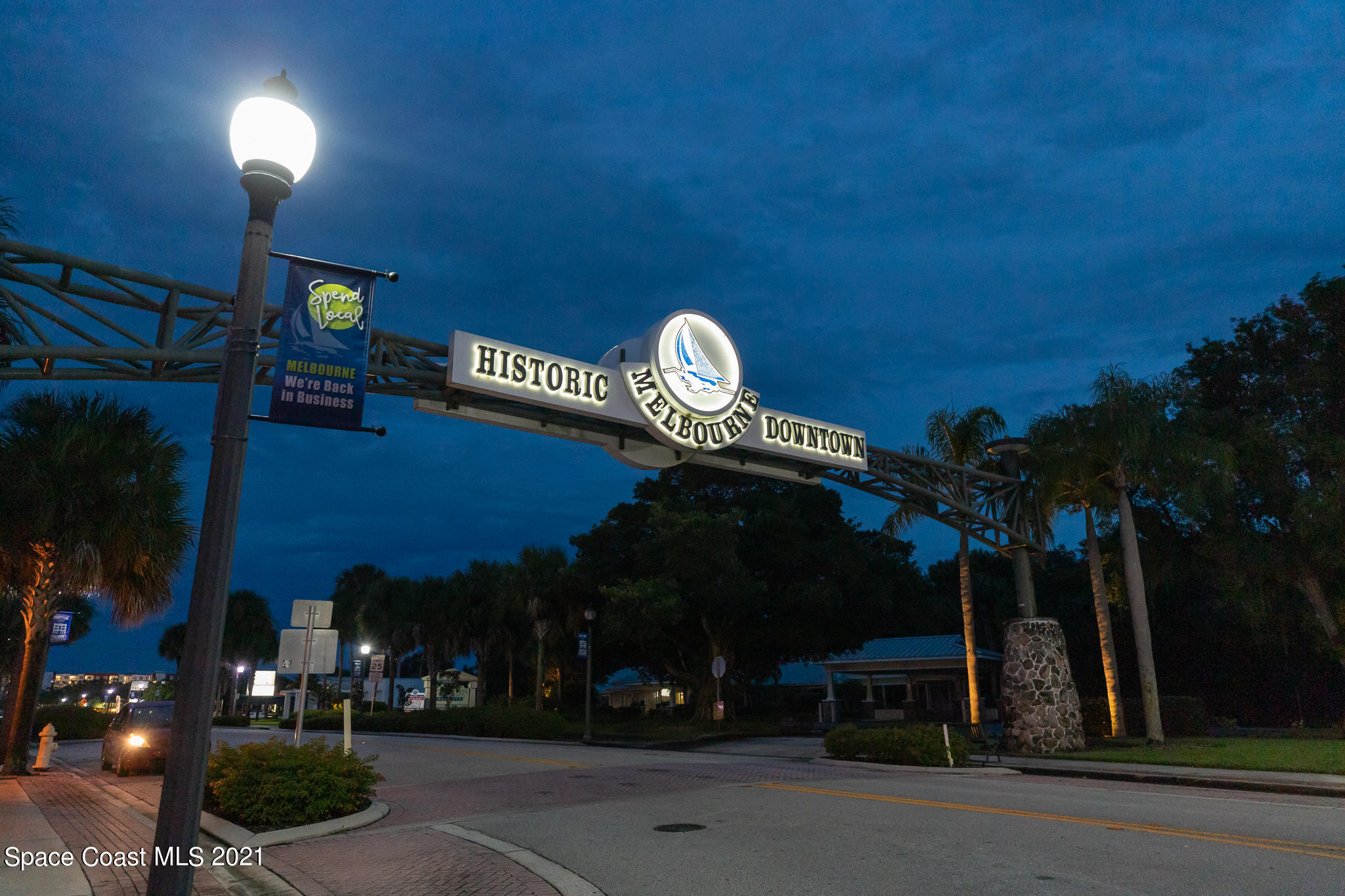1465 South Harbor City Boulevard, Unit 404 Melbourne, FL 32901 - Photo 46 of 55 a view of a building and street view