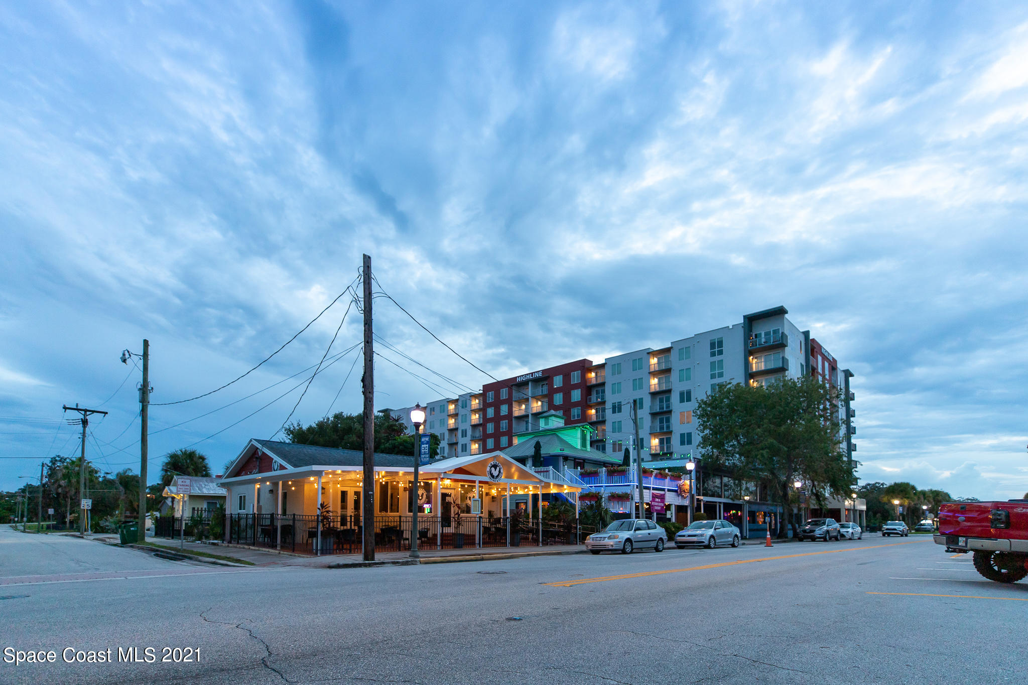 1465 South Harbor City Boulevard, Unit 404 Melbourne, FL 32901 - Photo 47 of 55 a view of street with cars