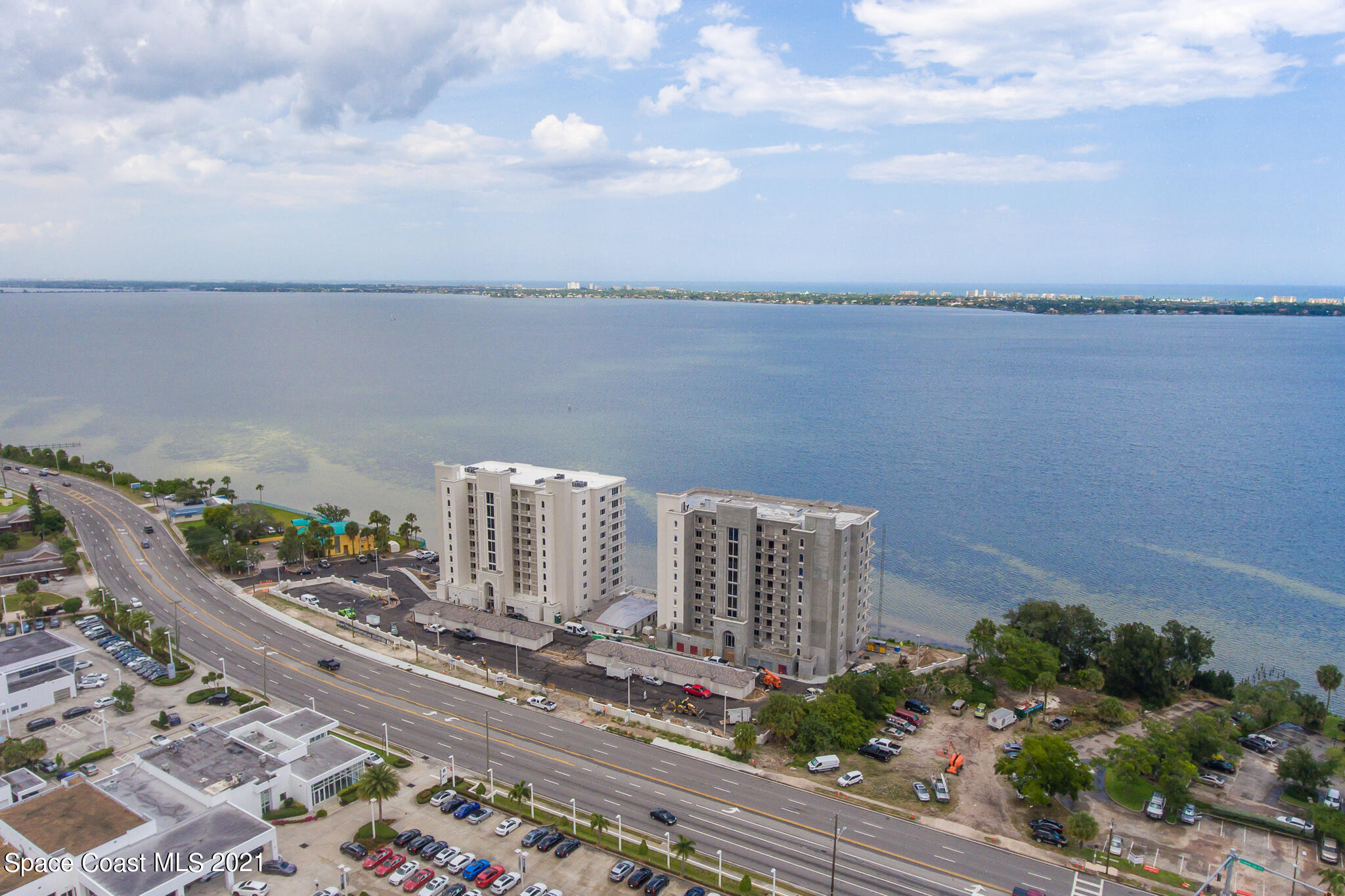 1465 South Harbor City Boulevard, Unit 404 Melbourne, FL 32901 - Photo 6 of 55 a view of a city and lake
