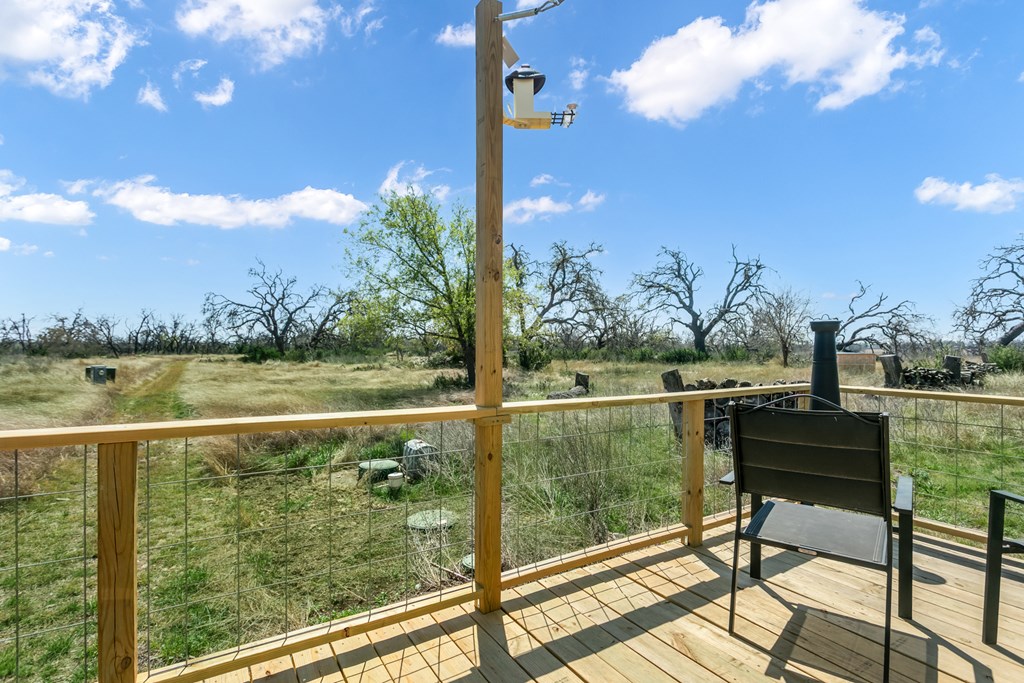 3527 Old Harper Road Fredericksburg, TX 78624 - Photo 18 of 43 a view of a balcony with lake view