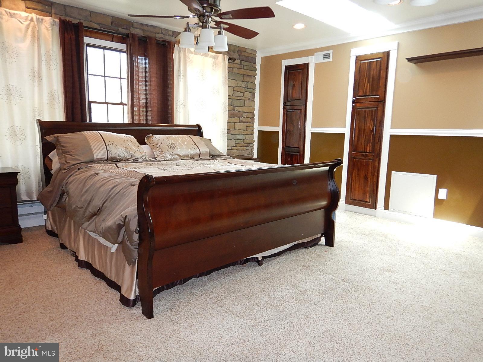 815 Ferguson Road Joppa, MD 21085 - Photo 32 of 37 Master Bedroom, plenty of closet space, skylights