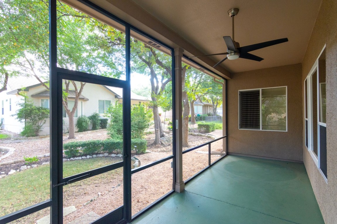 102 Harness Lane Georgetown, TX 78633 - Photo 31 of 32 Bring your grill, there is a gas hook up while enjoying the back yard with out worrying about the weather
