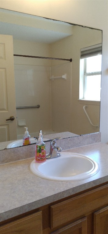 96050 Starlight Lane Yulee, FL 32097 - Photo 15 of 18 a bathroom with a sink and a mirror