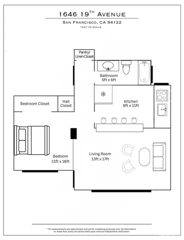 $1,388,000 | 1646 19th Avenue, San Francisco, CA 94122