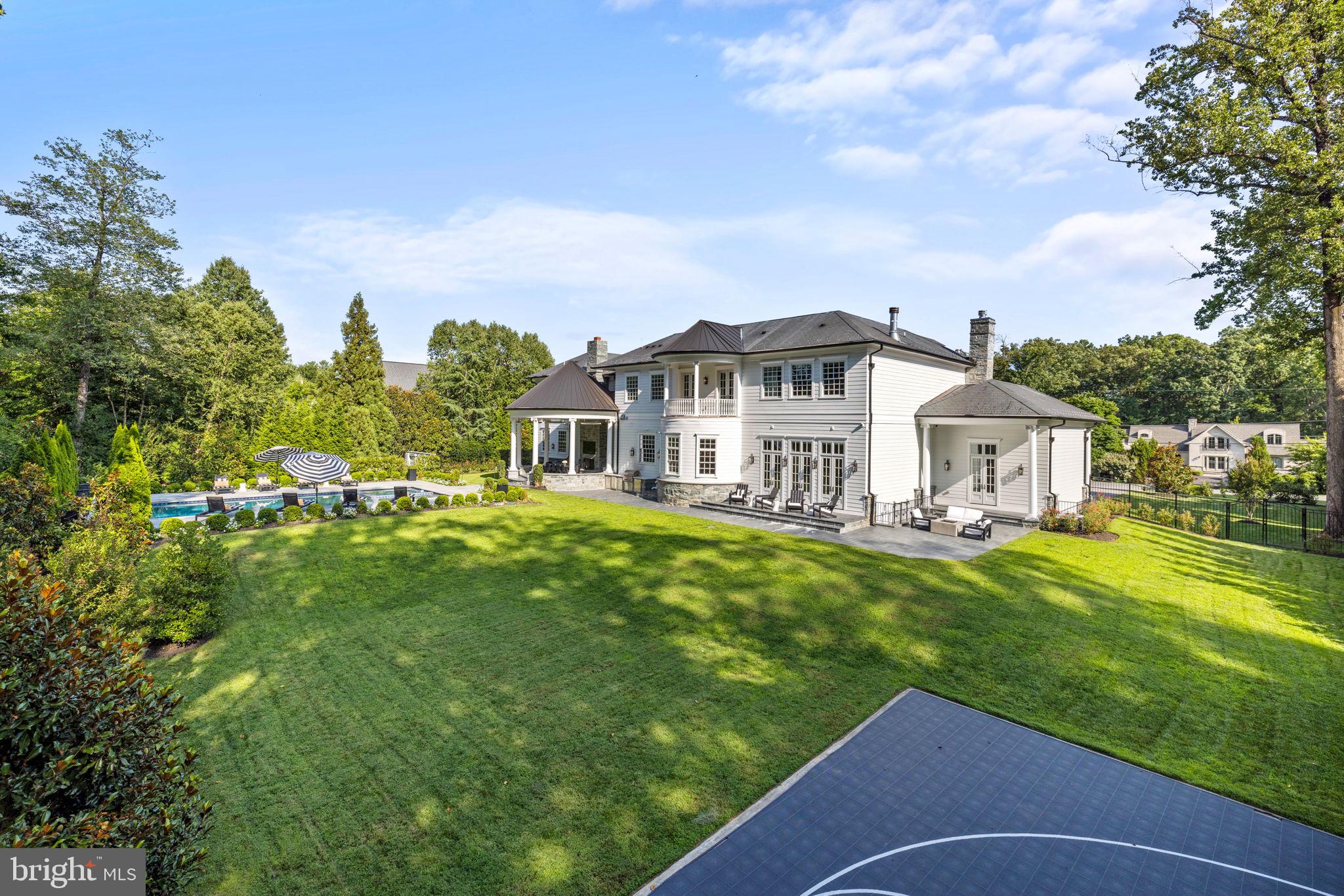 9819 Newhall Road Potomac, MD 20854 - Photo 52 of 60 Lush Professional Landscaping, Fully Fenced Yard