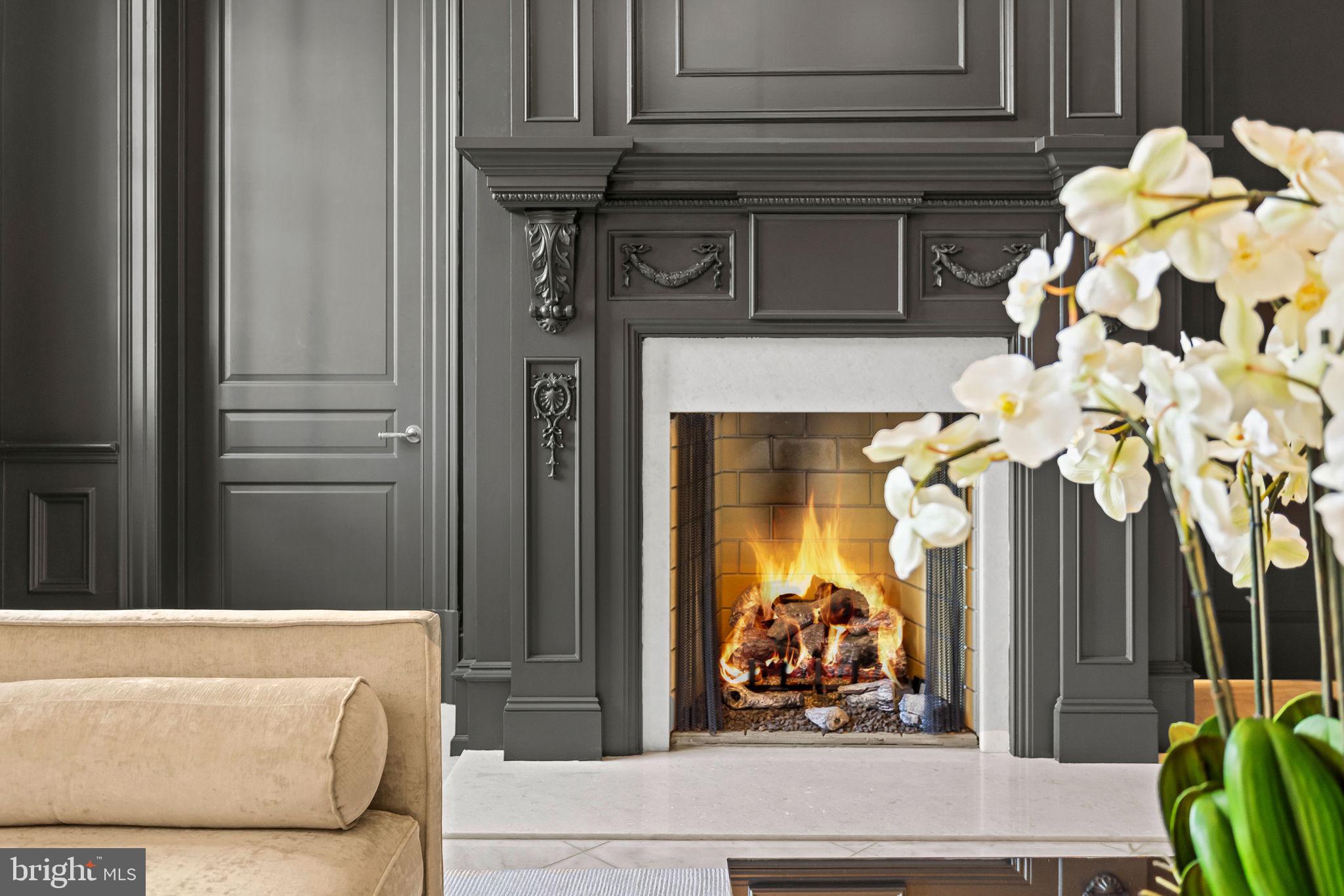 9819 Newhall Road Potomac, MD 20854 - Photo 7 of 60 Oversized Gas Fireplace