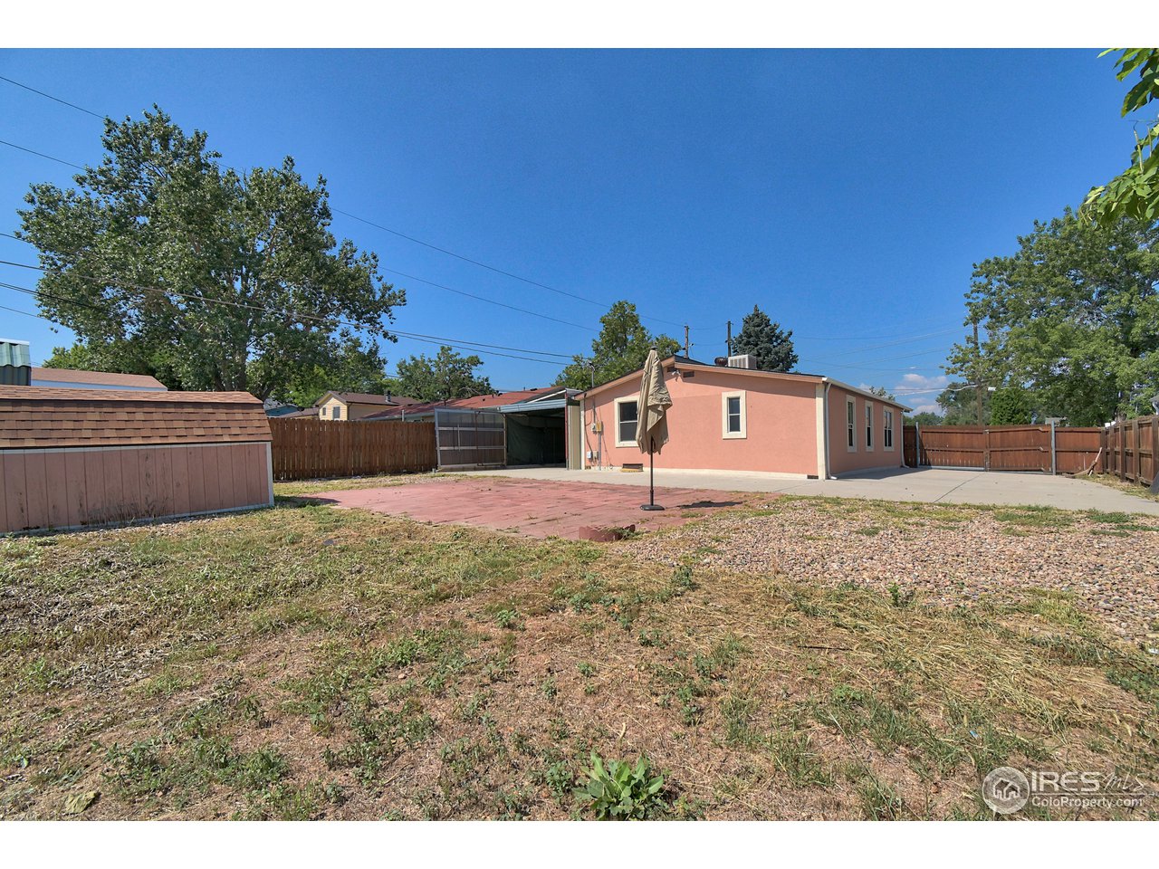 5510 Vallejo Street Denver, CO 80221 - Photo 17 of 22 a house view with a backyard space