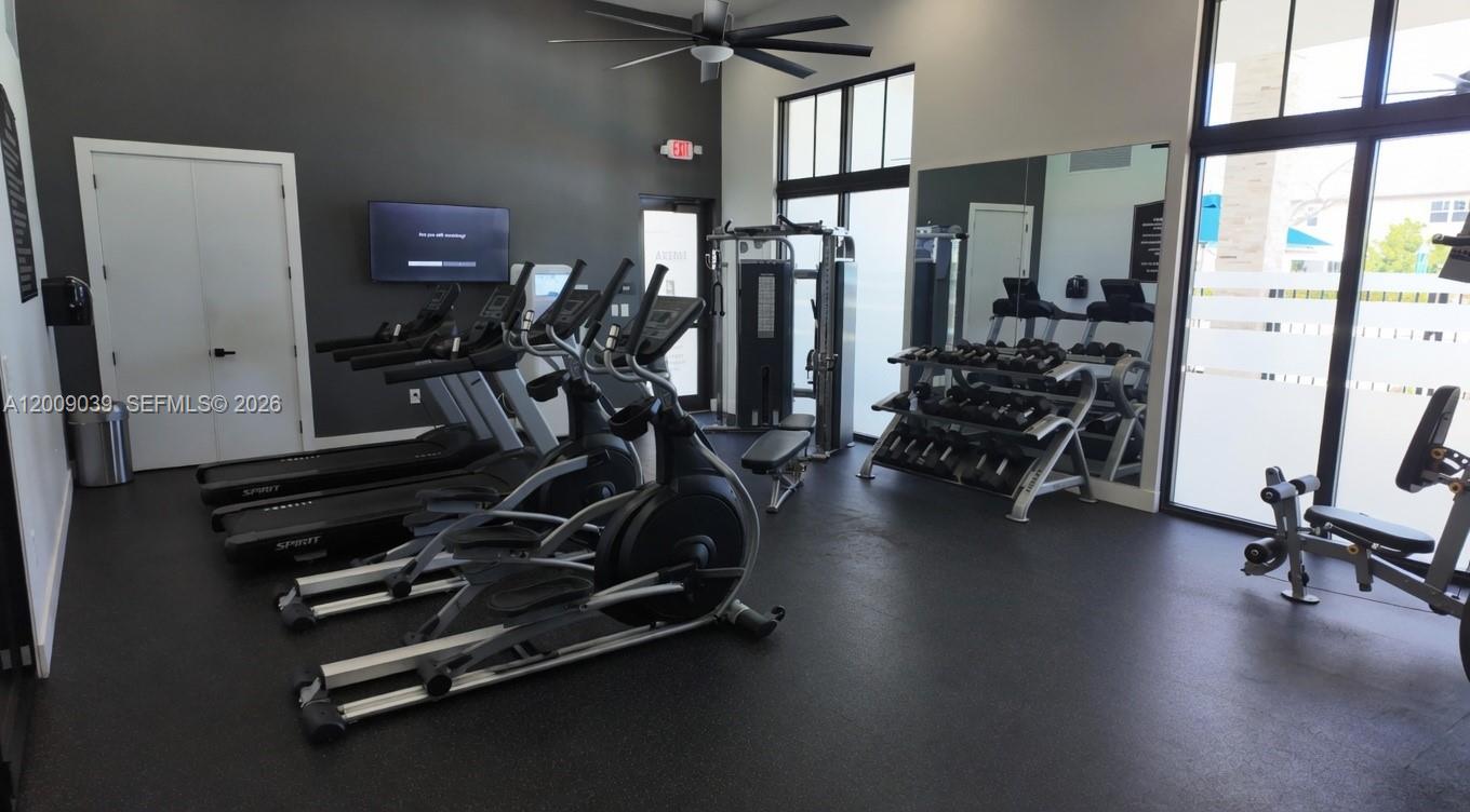 24644 Southwest 118 Court Homestead, FL 33032 - Photo 33 of 33 a view of a room with gym equipment