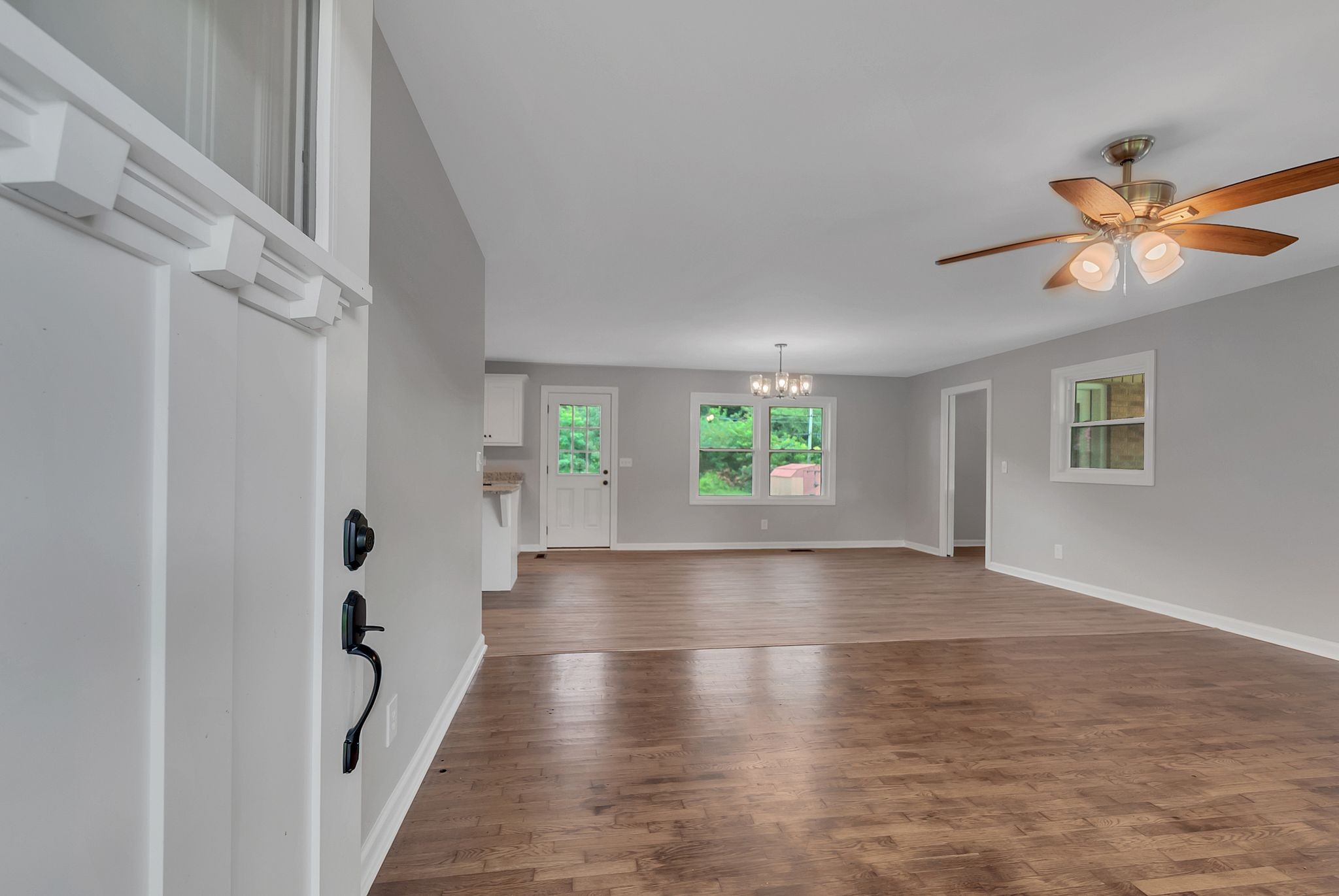 107 Horseshoe Bend Road Leoma, TN 38468 - Photo 8 of 35 a view of an empty room with a window