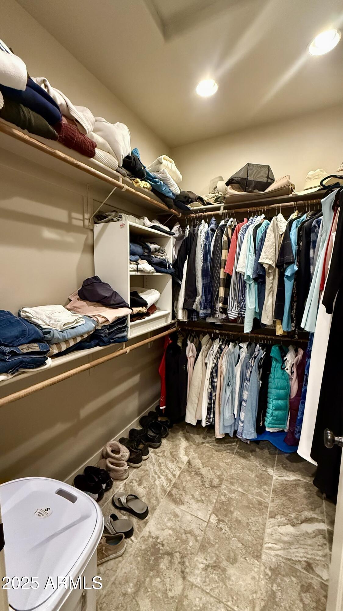 913 South Coronado Way Payson, AZ 85541 - Photo 24 of 52 a view of walk in closet with clothes and shoes