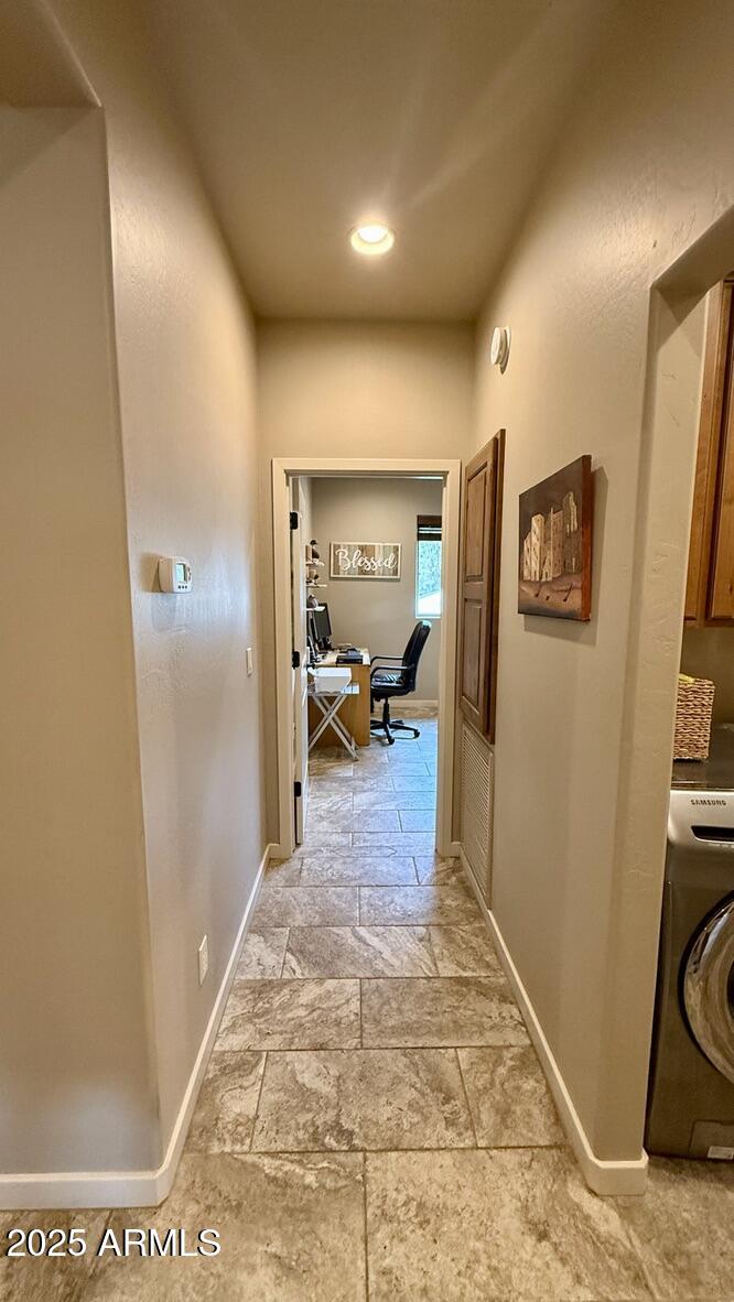 913 South Coronado Way Payson, AZ 85541 - Photo 28 of 52 a view of a hallway to a livingroom and a couch