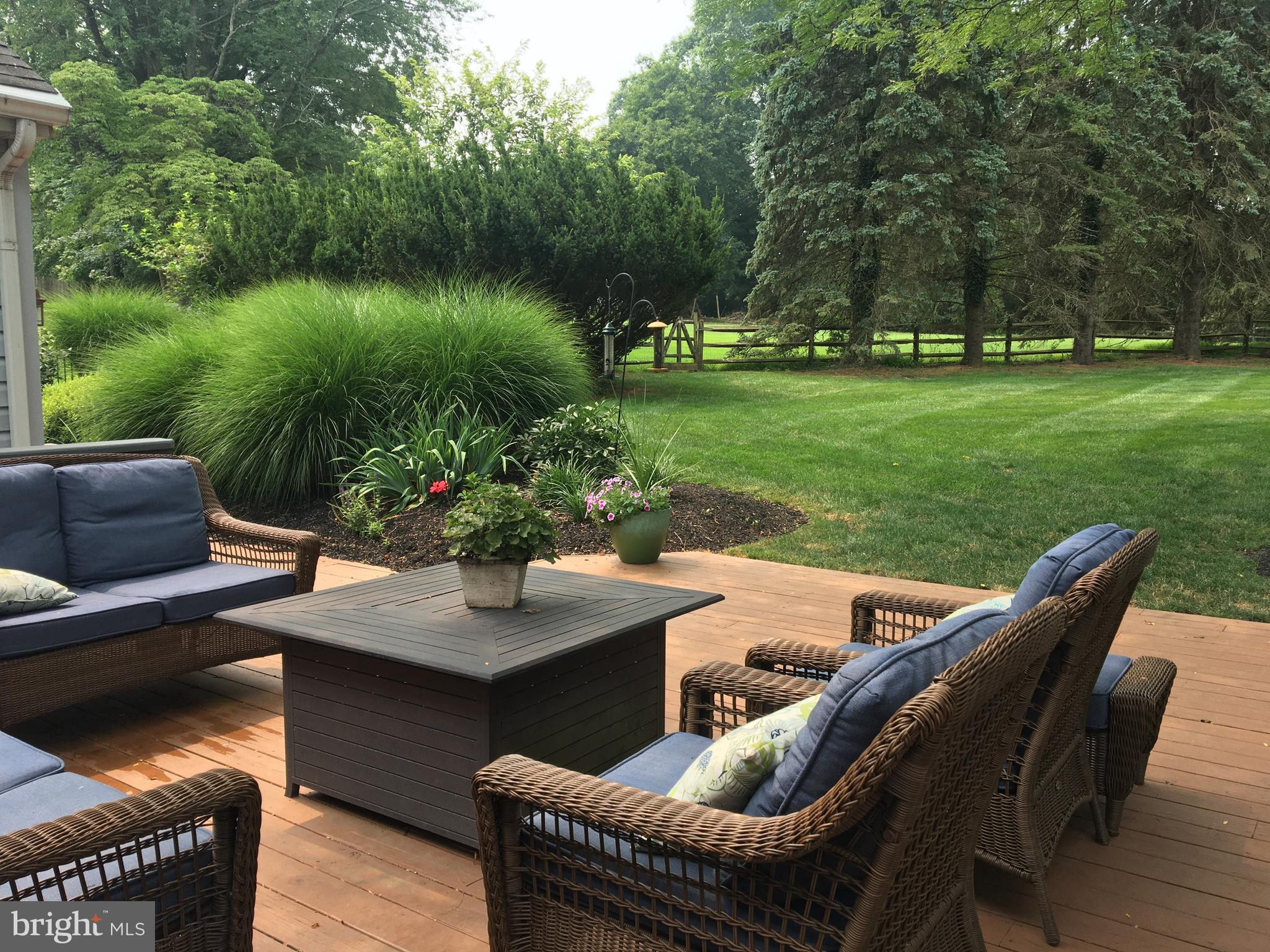 313 Sentry Lane Wayne, PA 19087 - Photo 29 of 34 Deck to large back yard