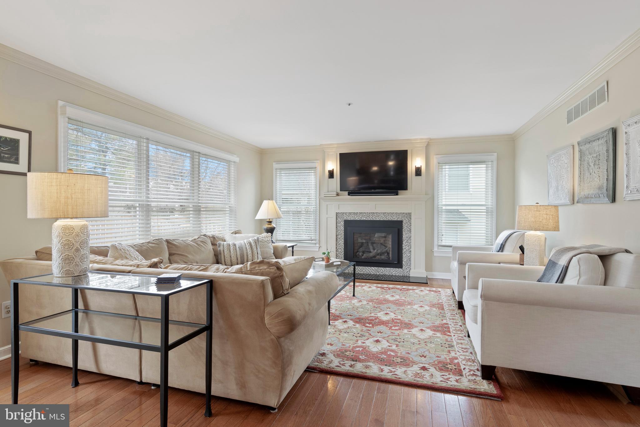 313 Sentry Lane Wayne, PA 19087 - Photo 8 of 34 Great Room with fireplace