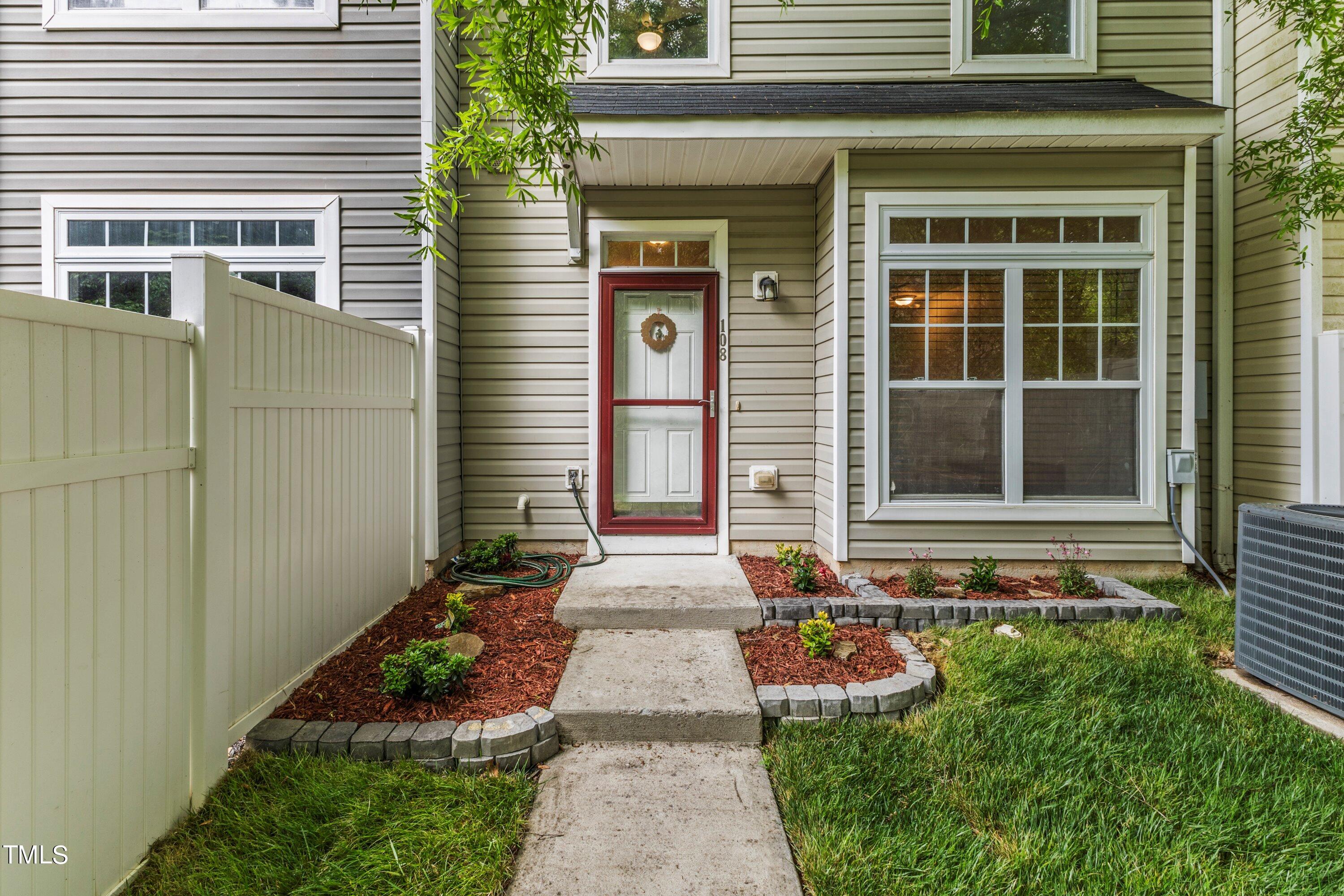 350 Gilman Lane, Unit 108 Raleigh, NC 27610 - Photo 3 of 34 a front view of a house
