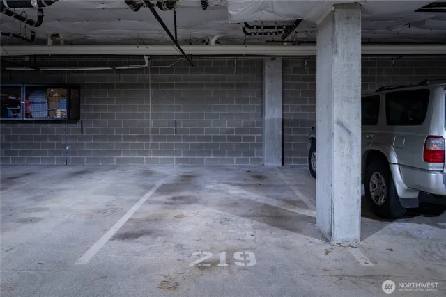 a view of storage and utility room