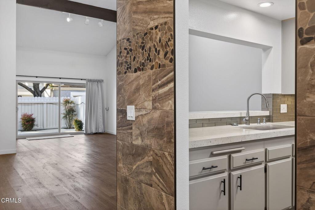 449 Reed Way Port Hueneme, CA 93041 - Photo 9 of 42 a bathroom with a sink and a mirror