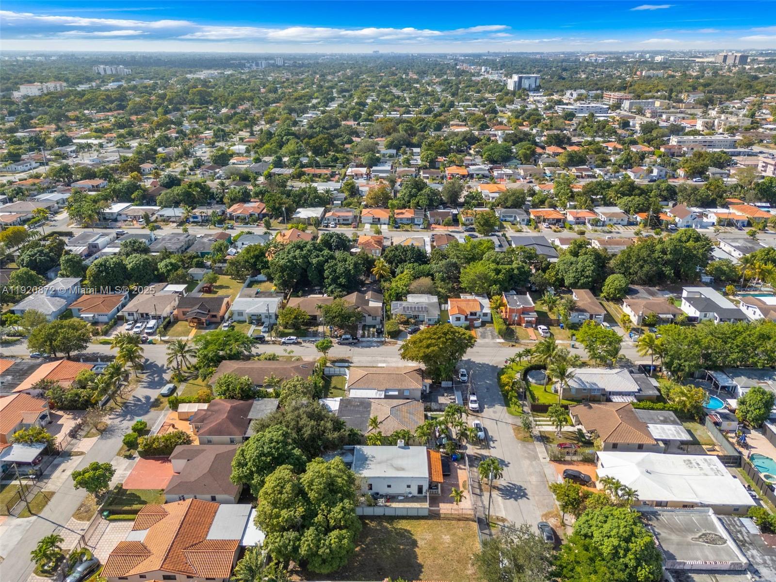 4768 Southwest 2nd Terrace Miami, FL 33134 - Photo 16 of 16 an aerial view of residential houses with city view