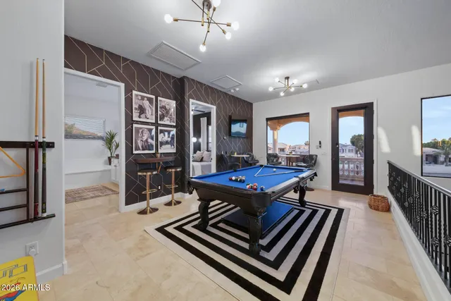 a very nice looking room with wooden floor