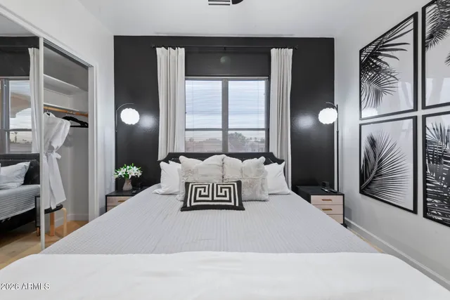 a view of a balcony with chairs