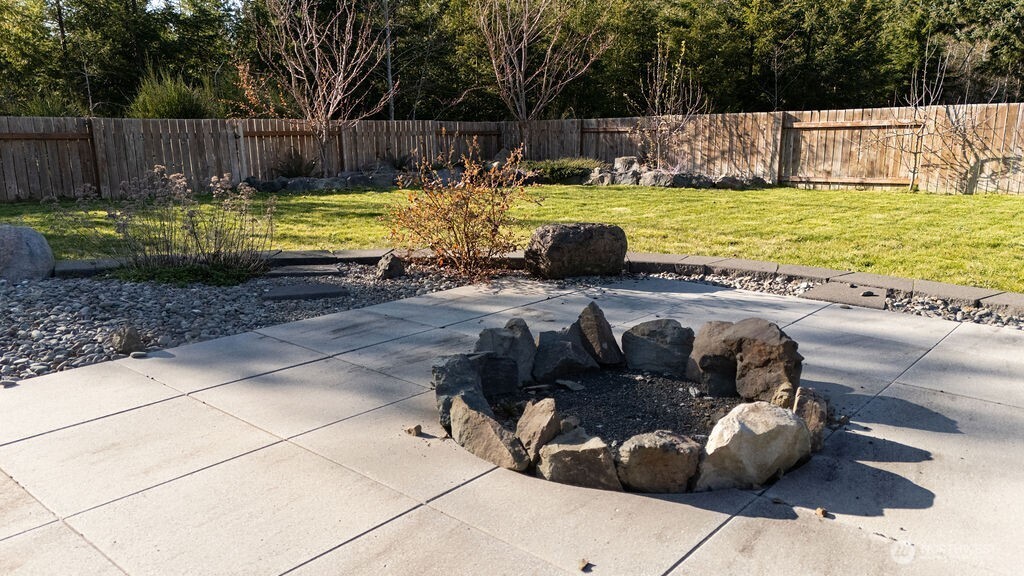 997 King Johns Way Forks, WA 98331 - Photo 37 of 39 a view of a garden with furniture