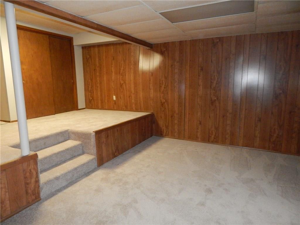 220 Falls Village Road Pittsburgh, PA 15239 - Photo 23 of 24 SUNKEN GAMEROOM WITHNEW NEUTRAL WALL TO WALL.