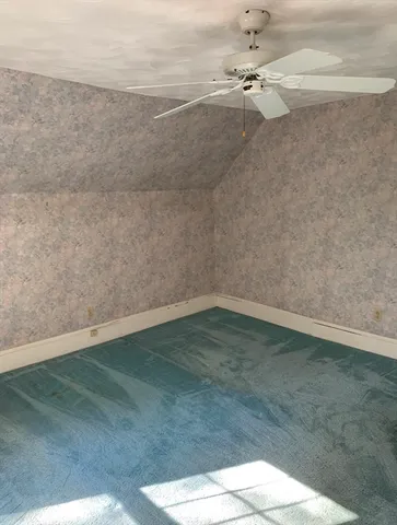 a view of a room with an empty space