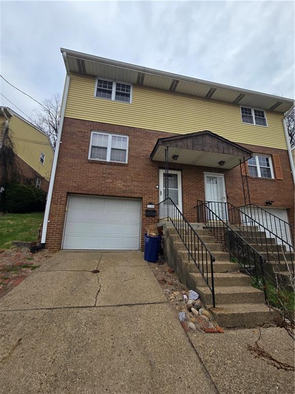 3184 Ladoga Street Pittsburgh, PA 15204 - Photo 2 of 22 a front view of a house with iron fence
