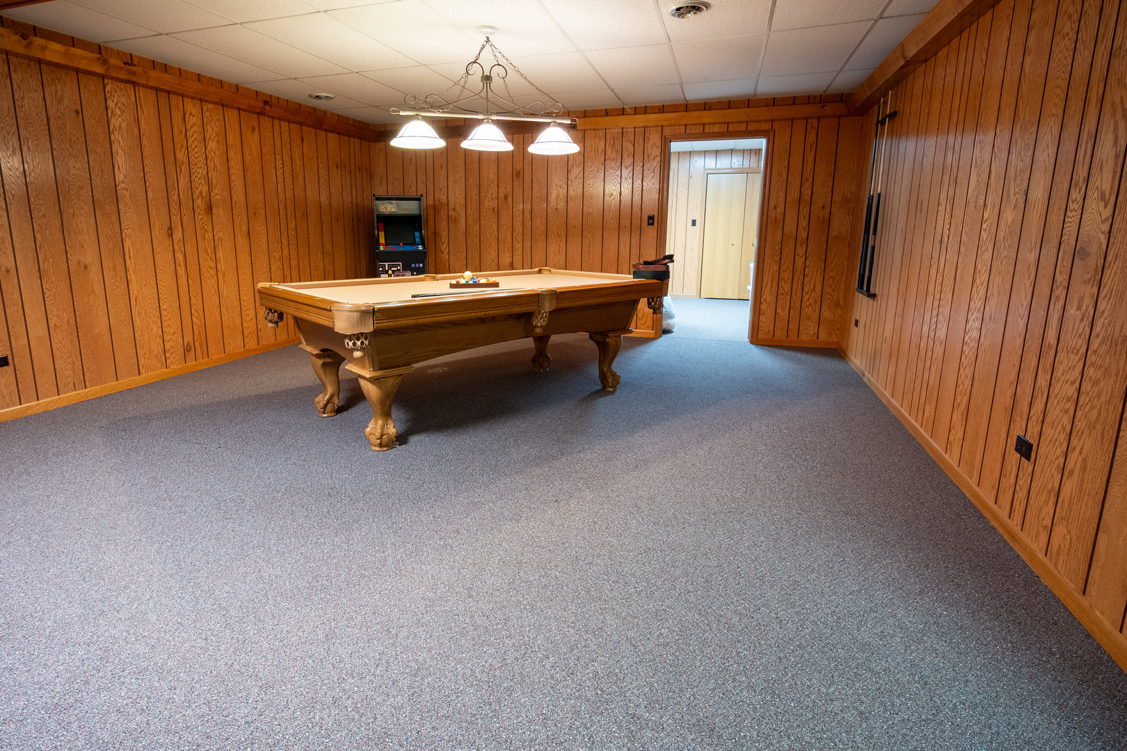 3065 182nd Place Lansing, IL 60438 - Photo 21 of 38 a room with pool table and windows