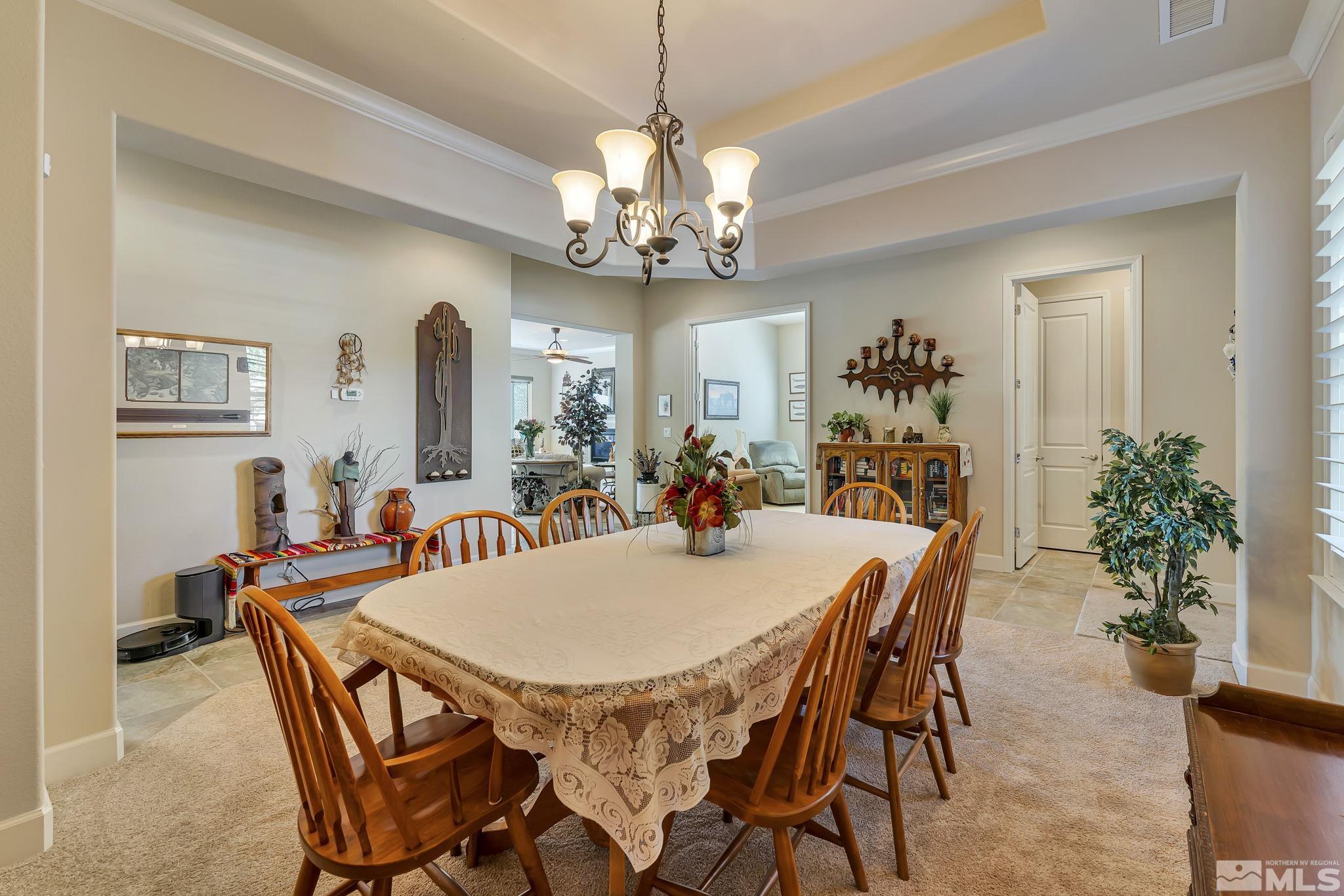 1320 Winterchase Way Reno, NV 89523 - Photo 4 of 37 a view of a dining room and livingroom furniture